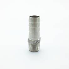 1/2" BSP Male Thread x 10mm Hose Barb Tail 304 Stainless Steel Hex Hose Nipple Barbed Pipe Fitting Connector For Water Oil Air 2024 - buy cheap