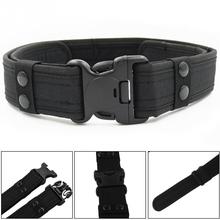 Practical Tactical Waistband Outdoor Canvas Army Belt with Buckle For Men Male Waistband Camouflage Tactical #11 2024 - buy cheap