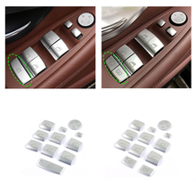 for BMW 5 series F10 F18 525 528 2011+ Car Styling Interior Chrome Door Window Switch Lifter Buttons Covers Trim Stickers 2024 - buy cheap