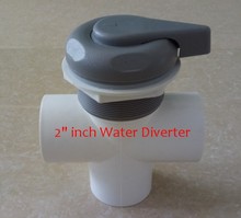 Desviador de água, desviador de água para banheira residencial de plástico de 2 polegadas 2024 - compre barato
