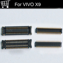 Коннектор FPC для VIVO X9, ЖК-дисплей на гибком кабеле, материнская плата для VIVO X 9, запчасти для ремонта, 2 шт. 2024 - купить недорого