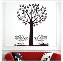 ZY9105 Large Black dirge peace doves on the black tree wall stickerswallpaper Wall Decals /PVC Removable Wall Stickers/ 2024 - buy cheap