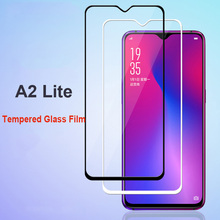 For Xiaomi Mi A2 Lite High Quality Explosion-proof Tempered Glass Full Cover Screen Protector Film White Black color Glass Film 2024 - buy cheap