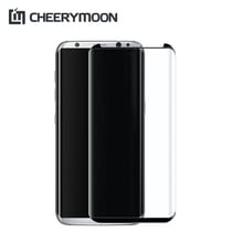 CHEERYMOON Real 3D For Samsung Galaxy S8/S8 Plus Full Cover Front Mobile Phone Film Screen Protector S8 S8Plus Tempered Glass 2024 - buy cheap