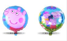 Бесплатный shipping18inch свинья мультфильм дизайн гелием воздушный шар детская игрушка шар mix дизайн 2024 - купить недорого