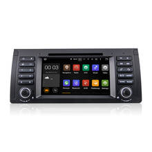 Android 5.1 Quad core HD 1024*600 экран 2 Дин DVD GPS Радио стерео Для BMW E46 E39 X5 M3 android wifi 3 Г GPS USB SWC АУДИО 2024 - купить недорого