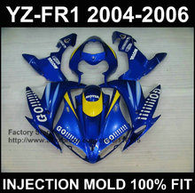 Low price!  fairing parts for YAMAHA YZF R1 2004 2005 2006 MOTUL blue fairings yzf r1 04 05 06  fairing Full injection 2024 - buy cheap