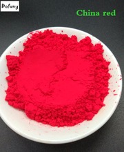 New Neon China Red Color Nail glitter Fluorescence Pigment Phosphor Powder Fluorescent Paint DIY Soap Pigment 500g/bag 2024 - buy cheap