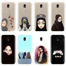 Funda trasera para Samsung Galaxy J2 J5 J7 Prime J3 J5 J7 2015 2016 2017 J4 J6 J8 Plus, Hijab árabe islámico, funda de silicona suave para teléfono 2024 - compra barato