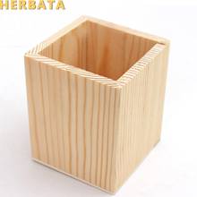 Multifunctional Wooden Office Organizer Fashion Lovely Design Pencil Holders Desk Office Accessories Pen Holder 3 size CL-2505 2024 - buy cheap