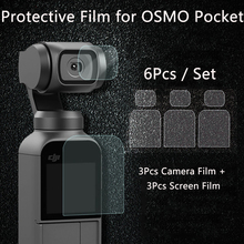 Filme protetor da lente da tela e câmera para dji osmo pocket 2 gimbal 4k video pfs protetor de telefone 2024 - compre barato