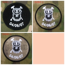 DEVGRU NSWDG SealTeam Alien Hunter 040607 Morale Military Tactics Embroidery patch 2024 - buy cheap