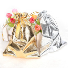 10Pcs Adjustable Jewelry Packing Drawstring Velvet Bag Drawable Organza Pouch Christmas Wedding Gifts Jewelry Bag Silver/gold 2024 - buy cheap