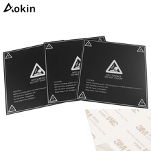 Aokin 5pcs Frosted Heated bed Sticker Printing Build Sheets Build Plate Tape Platform Sticker For Creality cr-10 Lulzbot Taz6 2024 - buy cheap
