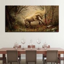 Wall Art Print Posters And Prints Canvas Painting Animal horse 1 Panel Picture for Living Room Home Decor 2024 - buy cheap