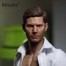 Mnotht Head Carving Models 1:6 Scale supematural Dean Winchester Head Sculpt For 12in Action Figures Toys Collections m3 2024 - buy cheap