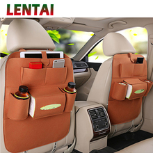 LENTAI 1PC Auto Car Back seat storage bag Net For Kia Rio Ceed Sportage 2017 Cerato Sorento Mazda CX-7 6 Mini Cooper R56 F56 2024 - buy cheap