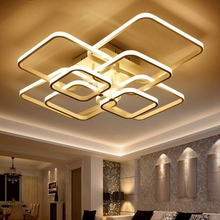 LukLoy lámpara de iluminación de techo, accesorios modernos, candelabro Led, iluminación de dormitorio, sala de estar, personalidad creativa 2024 - compra barato