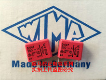2020 gran oferta 10 uds/20 piezas Uds Alemania WIMA MKS4 250Vac 0.047UF 250VAC 473 47nf P: 15mm condensador de Audio envío gratis 2024 - compra barato