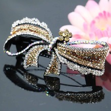 40*85mm Hot style Wedding Headdress Gifts For women Girls Hair Accessory Clip Hair band Female Jewelry Making Design Rhinestone 2024 - buy cheap