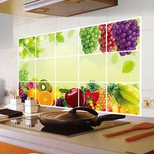 Oilproof Removable Wall Sticker Creative Kitchen Cartoon Cabinet Fashion Refrigerator Restaurant Wall Decorative Art Home Decals 2024 - buy cheap
