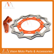 Front 270MM Floating Brake Disc Rotor + Bracket For KTM EXC SX GS MX SXS MXC XCW EXCF SXF SXS XCF XC SXC 125 144 200 250-640 LC4 2024 - buy cheap