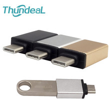 ThundeaL USB 3,0 OTG адаптер Type C конвертер в USB адаптер USB C для Macbook Samsung Galaxy S8 S9 Huawei P10 Mate USB C OTG 2024 - купить недорого