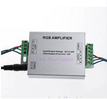 RGB AMPLIFIER Controller Signal Amplifier 12-24V 12A For 3528SMD 5050SMD RGB LED Strip Light 2024 - buy cheap