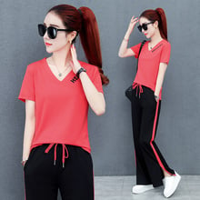 Korea Lady suit Summer fashion tracksuit set New 2 peice set women Large size Leisure tracksuit women trend Youth clothing 1250 2024 - buy cheap