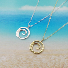 SanLan 12pcs Minimalist Beach Wave Pendant Eternity Ocean fluid movement Necklace 2024 - buy cheap