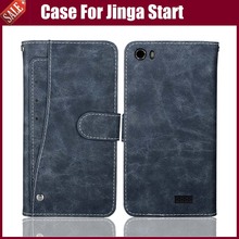 Hot Sale! Jinga Start Case High Quality Flip Leather Phone Case Protective Cover For Jinga Start Case With Card Slots 2024 - buy cheap