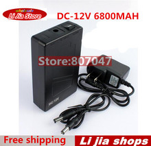 Batería de ion de litio recargable para cámara CCTV, 12V CC, 6800mah 2024 - compra barato