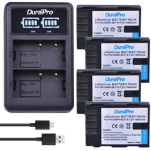 4 pc 1860 mah DMW DMW-BLF19 BLF19 Bateria Camera + USB LED Carregador para Panasonic Lumix GH3 GH4 GH5 DMC-GH3 DMC-GH4 DMC-GH5 G9 2024 - compre barato