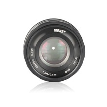 Meike APS-C 35mm f1.4 Manual Focus Lens para Canon EOS M M6 M4 M3 M5 M50 M100/para Nikon J1 J2 J3 J4 J5 J6 V3 Câmera Mirrorless 2024 - compre barato