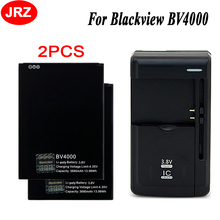 Аккумулятор для телефона Blackview BV4000 Pro, 3680 мАч, 2 шт., с универсальным зарядным устройством 2024 - купить недорого