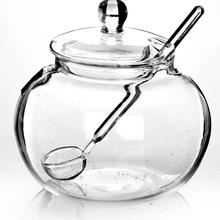 Tobacco Candle Glass Jars 250ml Home & Kitchen Sugar Pot Housewife Vases Sugar Bowl Glass Candy Transparent Jar Bormioli Rocco 2024 - buy cheap