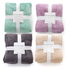 Cobertor de flanela de lã, cobertor macio e quente de flanela, sólida, para viagem, escritório, casa, sofá-cama 2024 - compre barato