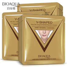 BIOAQUA Firming Lift Skin Face Mask Chin V Shaped Collagen Sheet face Mask Anti Wrinkle Anti Aging Reduce Fine Lines skin care 2024 - buy cheap