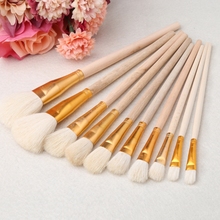 Brushes Set for Art Painting Oil Acrylic Watercolor Drawing Craft DIY Kid Paint Brushes Painting Supplies 10Pcs 2024 - buy cheap