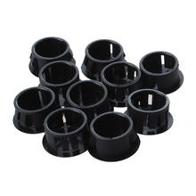 10 pieces black plastic caps hole plugs pressure caps 16mmx20mmx10mm 2024 - buy cheap