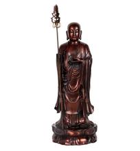 15" Buddhist Jizo ksitigarbha Bodhisattva Bronze Copper Buddha Statue 2024 - buy cheap