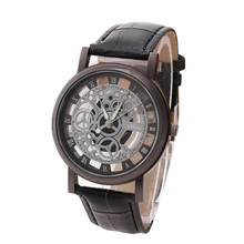Часы Relojes Hombre мужские, роскошные, из нержавеющей стали, кварцевые, военные, спортивные, с кожаным ремешком, наручные часы, мужские часы Trelogio masculino # E 2024 - купить недорого