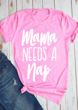 Camiseta estampada verão mama harajuku, camiseta com tema estampado, presente para meninas, roupas engraçadas e hipster 2024 - compre barato