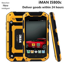 New Iman i5800C Rugged Waterproof IP67 MTK6582 Quad Core Cell phone Android 4.4 4.5" IPS 1GB Ram 8GB Rom 5MP Dual Sim GPS OTG 3G 2024 - buy cheap