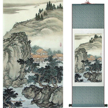 old fashion painting landscape art  painting Chinese traditional art painting China ink painting2019072315 2024 - buy cheap