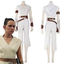 Star Cosplay The Rise of Skywalker Rey Cosplay Costume Uniform Star Cosplay Rey Costume Halloween Carnival Costumes 2024 - buy cheap