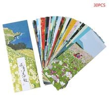 30pcs Winter Sonata Bookmarks Paper Page Notes Label Message Card Book Marker School Supplies Stationery 2024 - buy cheap