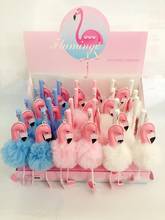 1pc flamingos shape pendant Gel Pen Stationery Kids Gift 0.5 mm Neutral pen School & Office Writing material escolar papelaria 2024 - buy cheap