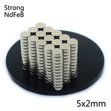 500Pcs 5x2mm Permanent Neodymium Magnet N35 Mini Small Round Super Strong Powerful Magnetic Magnets Disc For Craft Gallium Metal 2024 - buy cheap