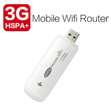 Europe Asia 3G WCDMA Wireless Router Mini USB HSPA+ 3.5G 3G Wifi Mobile Router Modem With SIM Card Slot 3G Mobile Signal Booster 2024 - buy cheap